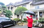 戦後、進駐軍の宿舎ともなった洋館の樗谿グランドアパート。鳥取市指定文化財となっている
