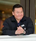 　宮城野親方＝２５日、東京・両国国技館