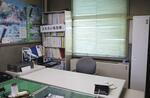 　元担当課長が使っていた席＝８日午後、名古屋市役所