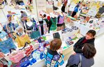 会場に並んだ手作り作品の数々