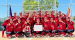初優勝を飾った鳥取城北女子＝山口市のやまぐちリフレッシュパーク