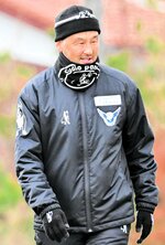 今季からガイナーレの指揮を執る林健太郎新監督