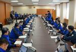 　石川県の能登半島地震復旧・復興本部会議＝２０日午後、石川県庁
