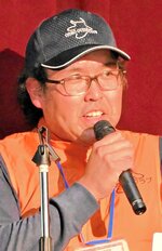 「地元の当たり前は、よその人にとっては特別」。何げないところにまちの良さがあると語る小代ガイドクラブの稲尾会長
