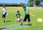 聖地でのプレーを楽しむ参加者