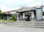 明治時代に建てられた山陰最古の駅舎