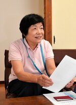 子どもの命と健康を守るには「周囲の声かけが大事」と話す山中所長＝２６日、鳥取市立川町５丁目の鳥取こども学園