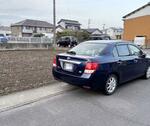 　トランクに女性の遺体が遺棄されていた乗用車＝１４日、愛知県一宮市